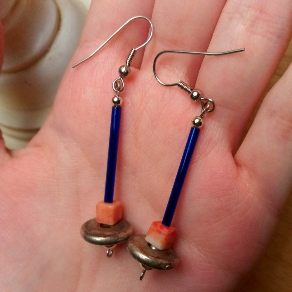 Native American sterling earrings